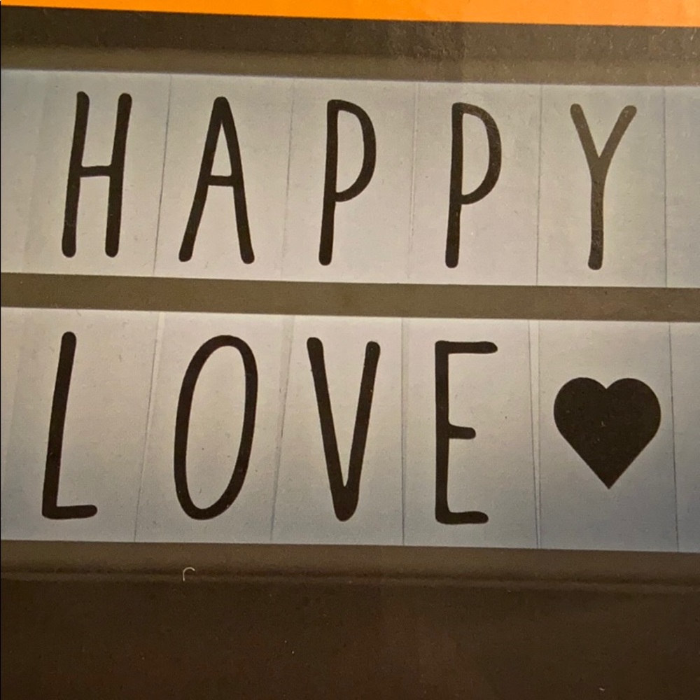 Light up message board